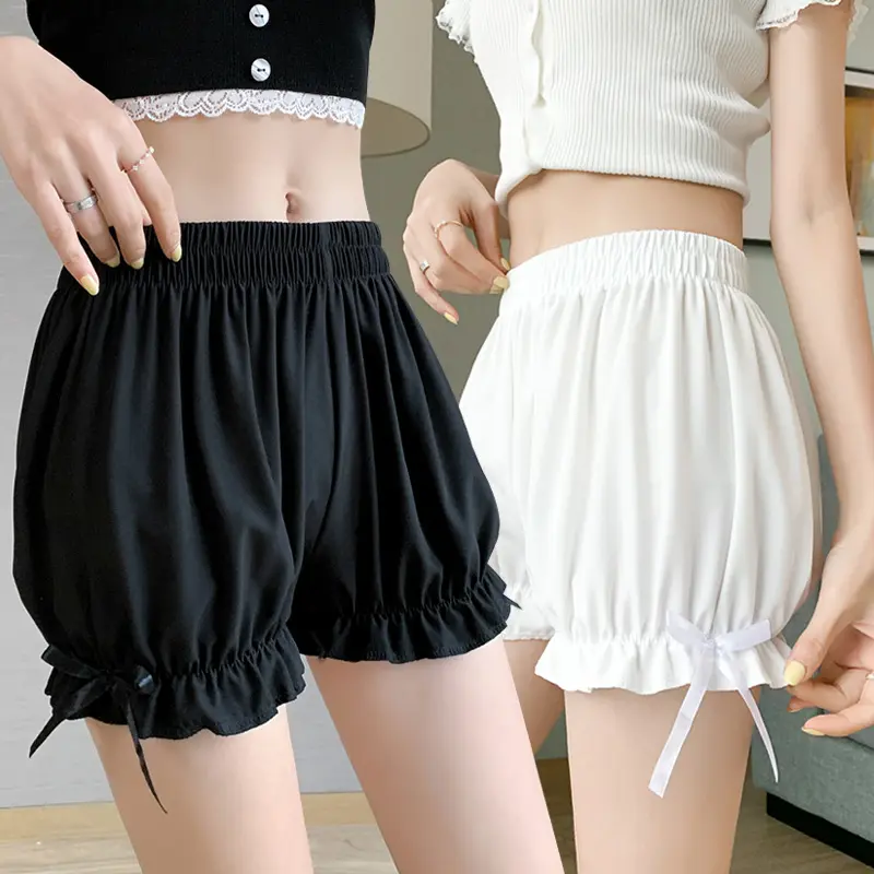 Safe pants for women in summer thin anti-exposure jk Lolita pumpkin leggings for outside wear loose skirt shorts