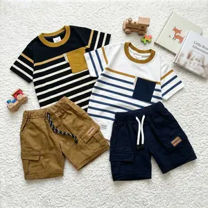 BRAVEKIDS APPAREL - SETELAN SALUR SINGLE POCKET KATUN COMBED 24S CELANA KARGO WOOL FASHION BISA COD