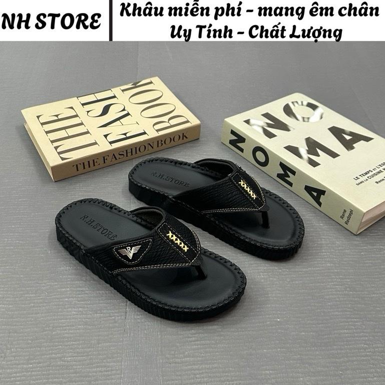   Mẫu mới-Mang bao Êm Chân Dép Da Nam Đẹp Cho Nam 2025. dép Tông  Lào Nam  Quai Da doctor.Dép Nam Quai Kẹp Da cao cấp,Được khâu may sẵn toàn bộ đế đúc cao su mang vào thoải mái và êm chân 