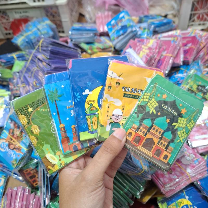(1200 Lembar) PAKET USAHA AMPLOP LEBARAN MINI PAKET SATU KILO SIAP PAKAI 3