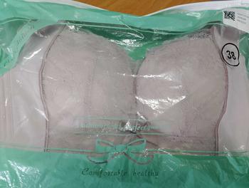 Product Review of 00641  Wireless Elegant Lace Push Up Bra from A**h 0