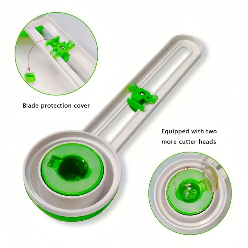 Product Introduction of Circle Cutter 1 piece Portable Paper Cutter Trimmer 3 spare blades Jef 14