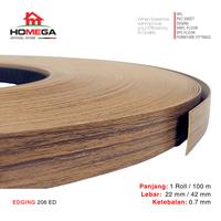 Gambar HOMEGA PVC Edging- Pelapis Meja PVC - Tekstur Myanmar Teak - Ukuran 22 mm / 42 mm - Kemasan 1 Roll / 100 m - Ukuran 22 mm dari Homega Indonesia Kota Administrasi Jakarta Barat 1 Tokopedia