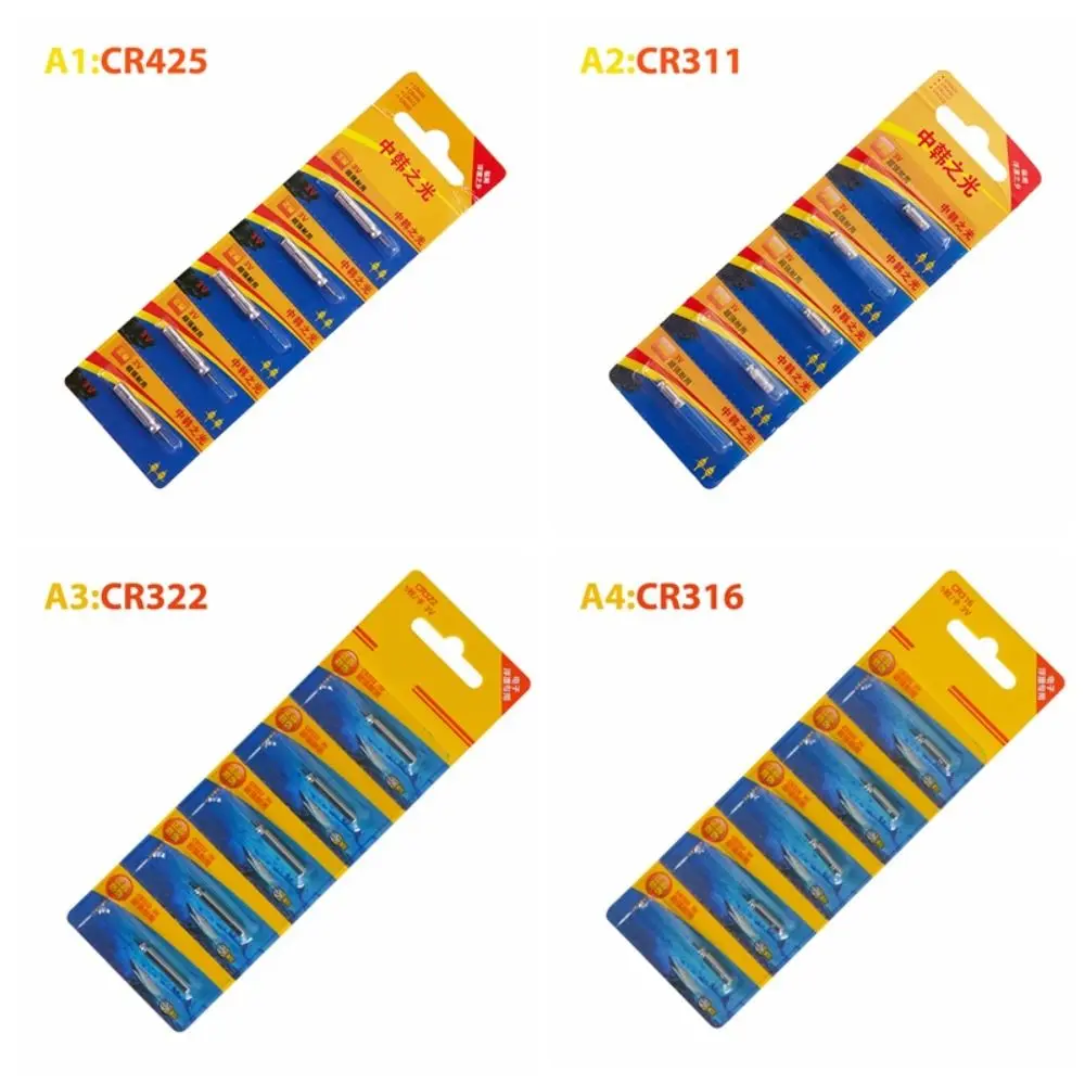 Phụ Kiện Câu Cá, 5 Cái, Pin Pin Lithium CR425 / CR311 / CR316 / CR322, Tuổi Thọ Lâu, Điện Bền Bỉ, Bảo Vệ Môi Trường, Điện Áp Ổn Định, Bút Viết Tay PDA