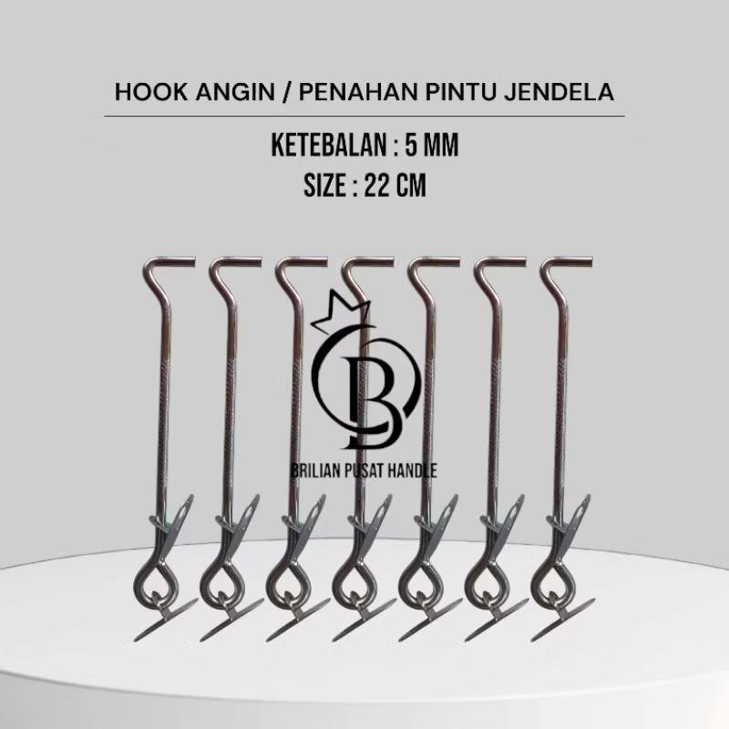 Product Introduction of Penyangga Jendela Kotak & Bulat Premium Tinggi dari Besi - Warna Putih & Kuning 3