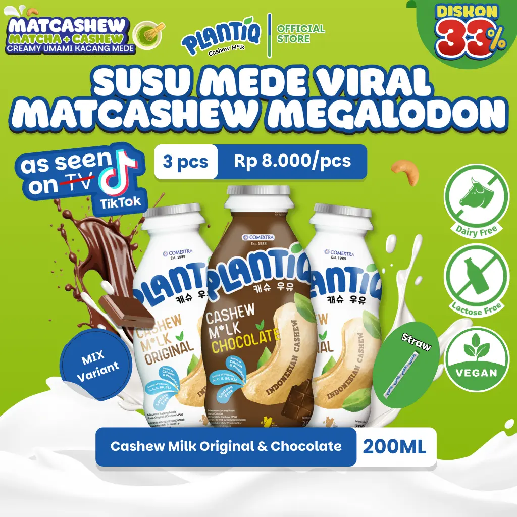 3 Pcs MIX (2 Pcs Original + 1 Pcs Chocolate)