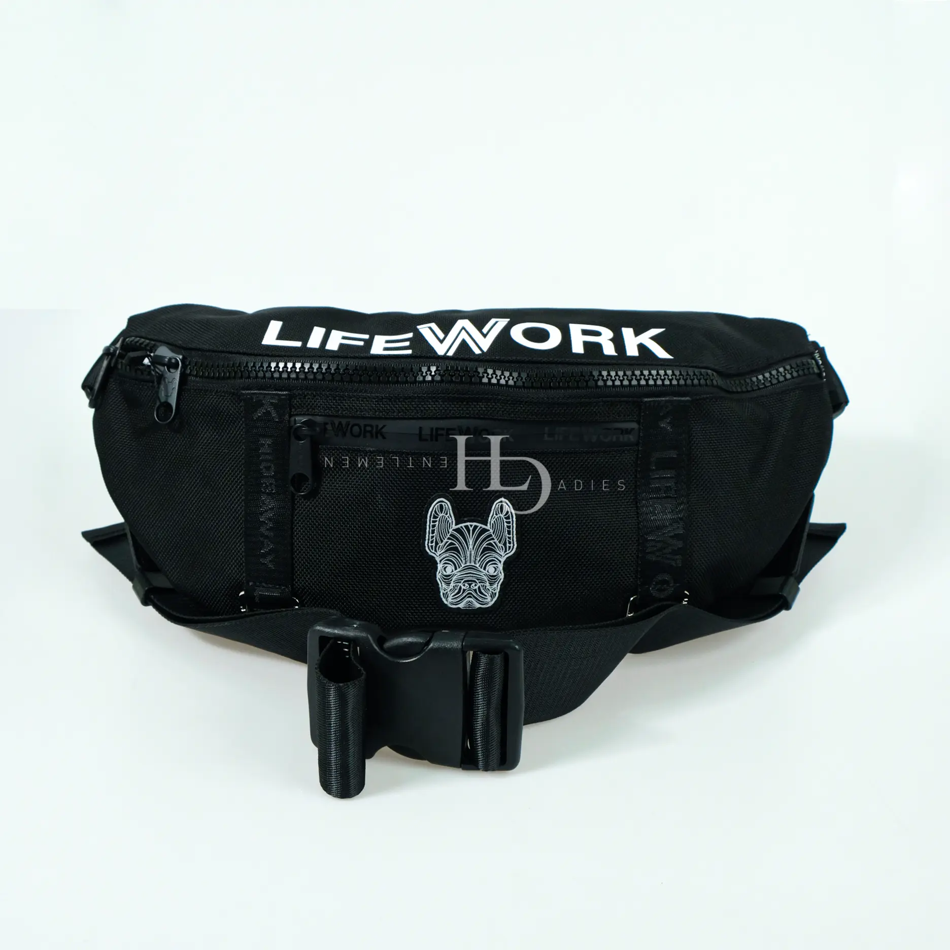 Lifework Radog Large Waistbag Black
