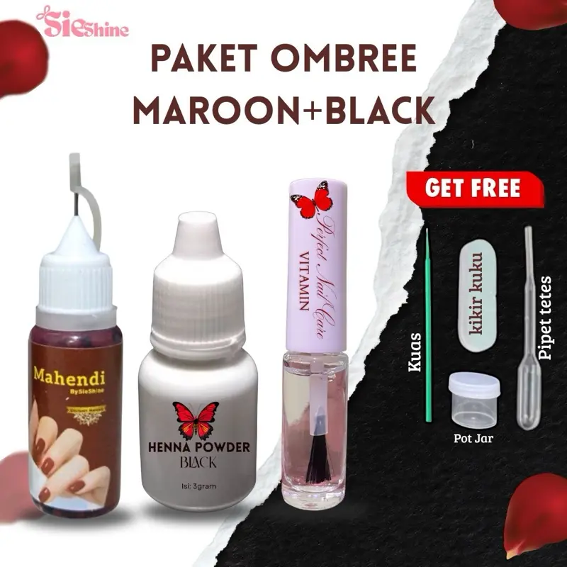 PAKET MAROON HITAM