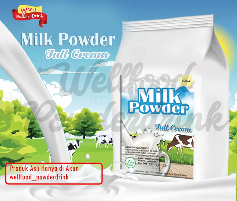 Susu Bubuk Full Cream 1 Kg - Pengganti UHT 0