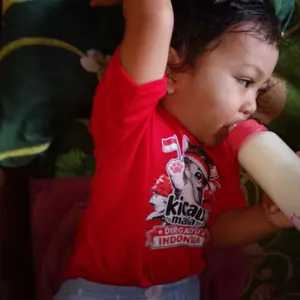 KAOS ANAK DIRGAHAYU RI MERAH PUTIH 17 AGUSTUS VIRAL ANAK ANAK LUCU UNISEX KICAU MANIA DIRGAHAYU