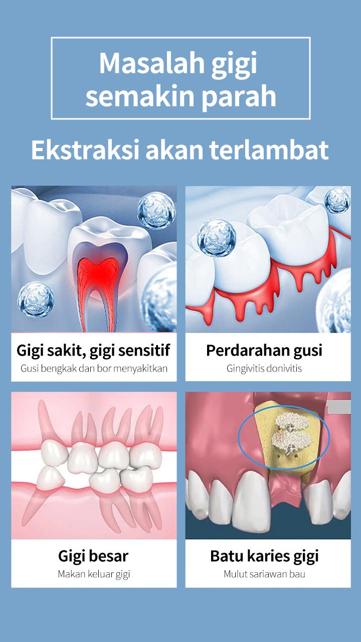 【BPOM】DOKTERGIGI with COD 2pcs Pasta Gigi Biofarmasi untuk Memperbaiki Masalah Gigi dan Memperbaiki Agen Pemisah Perbaikan Cepat Gigi Berlubang Mulut  Gusi 【KISSIKA by DOKTERGIGI】
