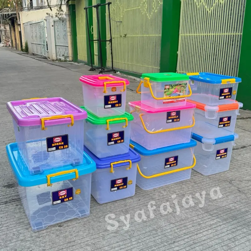 (KHUSUS KARGO) SHINPO - Box Container Ukuran Cb 8-10-15-18-25-27-30-45Liter 3