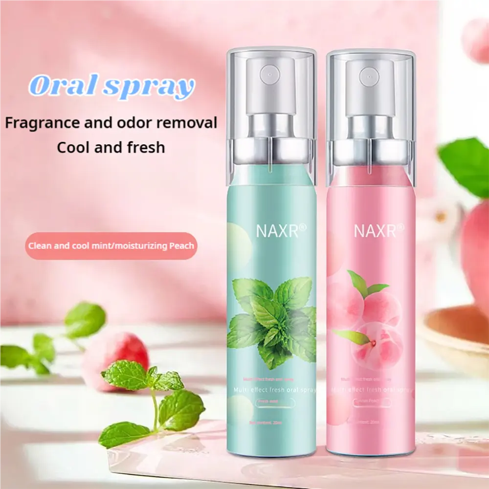 Làm thơm miệng, hương bạc hà và đào, khử mùi hôi và mang lại hơi thở thơm mát