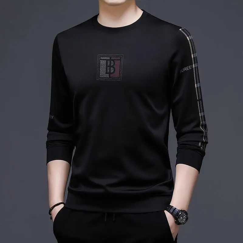 9SEVEN-Baju sweater BUREEY / baju keren lengan panjang / baju kaos kekinian / baju sweatshirt maskulin Lembut Logo