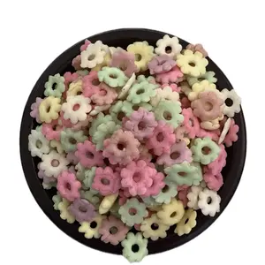 Sakura warna ajisan 1kg /Sakura warna warni/pilus sakura/ pilus bunga/ pilus riri gurih Food Makanan Cemilan Camilan Makaroni Kering Pedas