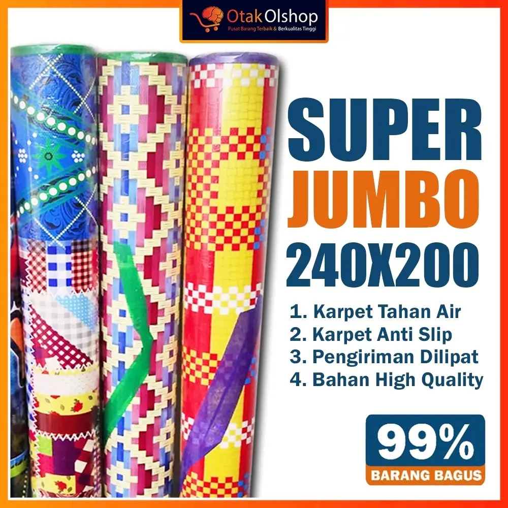 Tiker Spon Motif Jumbo Ukuran 240 - Model Terbaru, Produk Terbaru