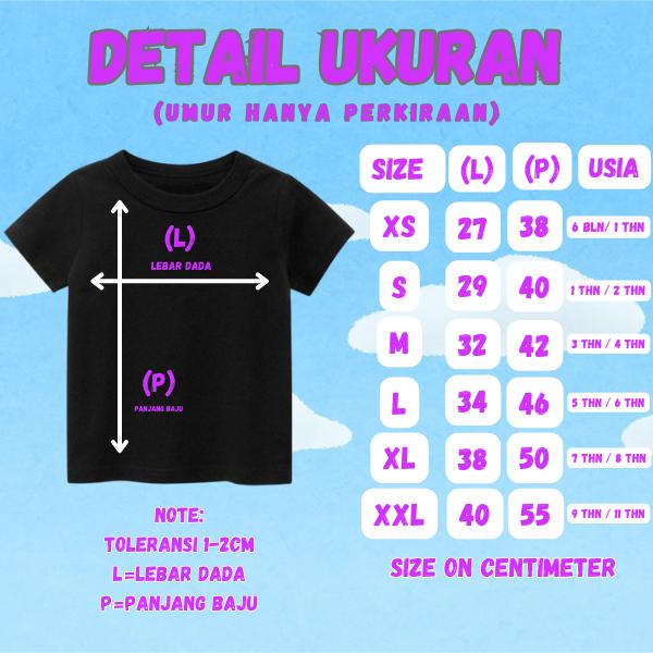 Product Introduction of Kaos Anak Perempuan Lengan Pendek Gambar LABUBUU Katun Combed 30s Premium Quality Usia 1-11 Tahun Anak-Anak kaos  labuh Cotton 15