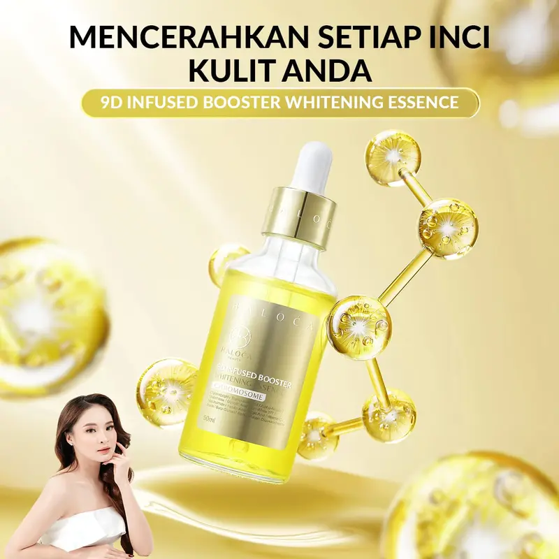 [ HALOCA BEAUTY ] 13.6 (2PCS) lnfused Chromosome B0oster Whltenlng Essence FOR BARU NICINAMIDE 5% 3