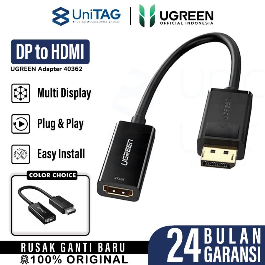 Cable Adapter Display Port /DP to HDMI UGREEN 4K 1080p Converter kabel