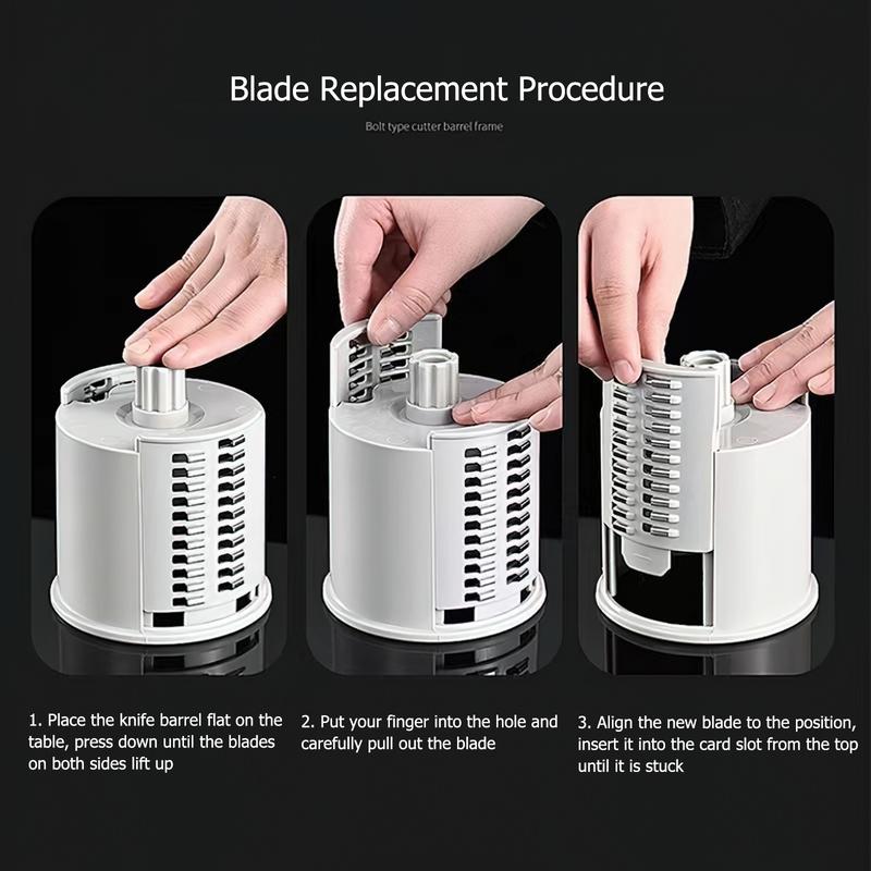 vegetable slicer vegetable cutter fruit and vegetable cutting equipment meat grinder chili grinder manual cutter garlic mincer Slice alley Kitchen Utensils Plastic Stainless 3