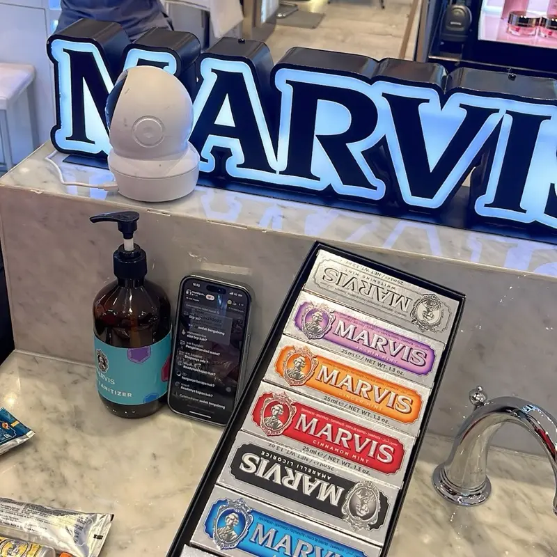 Marvis toothpaste set exclusive original 1