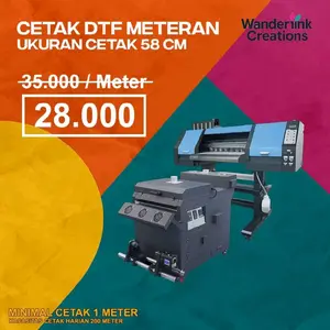 SABLON STIKER ATAU SABLON DTF METERAN