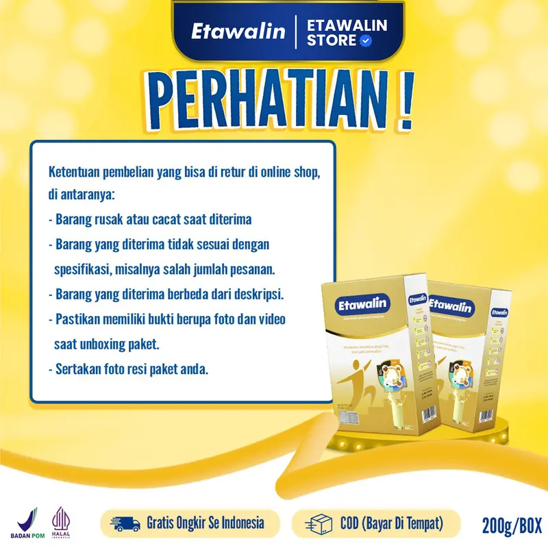 SUSU ETAWALIN - 200 GRAM ORIGINAL [BPOM] | BISA COD 5