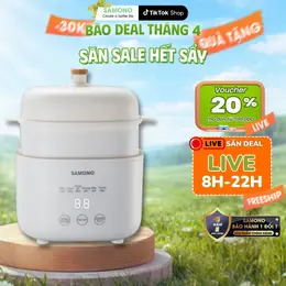 Nồi nấu chậm đa năng – nấu cháo mềm mịn 429k (-48%) 🔥🥣
