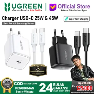 UGREEN Charger For Samsung PPS PD Type C Super Fast Charging 25w 45w