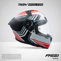 Gambar HELM FULL FACE RSV FFS21 MOTIF TECHNO SINGLE VISOR SERTIFIKASI SNI DOT & ECE R22.05 HELM DEWASA PRIA - SM dari RSV Helmet Official Shop Kota Bandung 4 Tokopedia