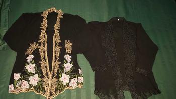 Product Review of Kebaya jadi bordir warna hitam motif kamboja from P**u E**g W**1 0