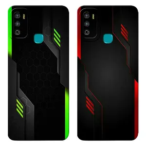 Case Compatible for Infinix Hot 9 / 10 / 11 / 12 / 20 / 30 Play / Hot 8 / 9 / 10 / 11 /Hot 12i / Hot 20s Kesing Pelindung Kamera Softcase Macaron Prokamera Lentur Elegan dan Nyaman