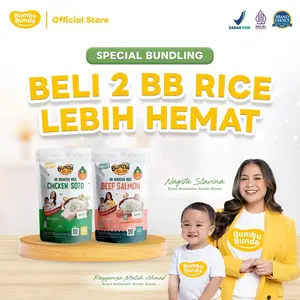 Bumbu Bunda Elia Bundling BB Rice 2 Pcs - MPASI BAYI | Tinggi Protein | BERAS BAYI | MPASI Lengkap  | Tanpa MSG