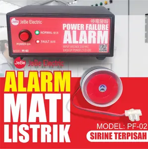 Alarm Mati Listrik_alarm mati lampu plus sirine terpisah