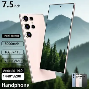 [COD Kilat] Mobile phone 5G 8GB+256GB Layar 7,3 Inci Android 14 Baterai 8000mAh 72MP+108MP Dengan Fitur Face Unlock 3D dan Fingerprint Sidik Jari Smartphone Premium Baterai 8000mAh Bisa COD