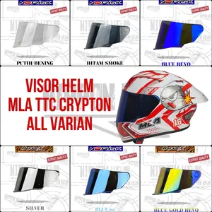 KACA VISOR HELM MLA CRYPTON ALL VARIAN..