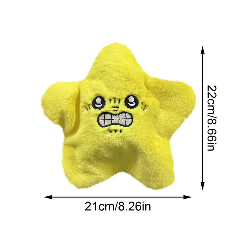 TERBARU Chikawa Mainan Boneka Bintang Chikawa Bergerak Kartun Anime Dengan Led Gantungan Tas Bintang 3