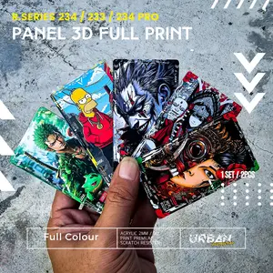 Dekorasi  Panel 3D R Series 233 / 234 / 234pro Motif Art Series Full Colour by URBAN DISTRICT