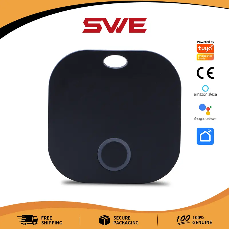 Penjejak Mini Pencari Pintar, Penjejak Aktiviti Anti-hilang, Penjejak Bluetooth Pintar, Peranti Penggera Anti-hilang, Sesuai untuk Beg, Dompet, Haiwan Kesayangan, Pencari Kunci, Serasi Bluetooth, [SWE]
