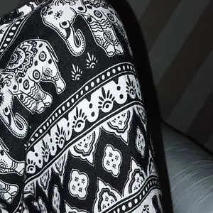 Celana Kulot Anak Motif Gajah Mihu Mihu / Celana Harian Rayon Premium