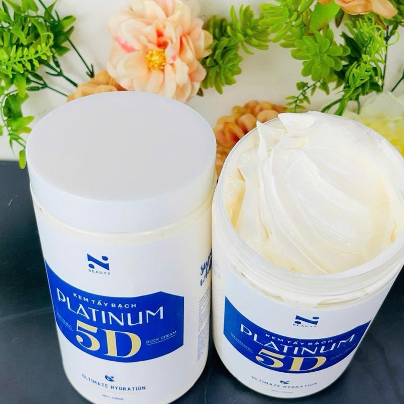 1 TẶNG 1 KEM BODY TẨY BẠCH 5D ( dưỡng trắng, chống lão hoá làm mềm mịn mướt da hơn)