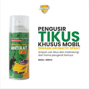 Antirat Car Aerosol | Pengusir Tikus Efektif dan Ampuh semua Jenis Tikus dan dapat digunakan pada Mobil, Garasi, Kantor, Gudang
