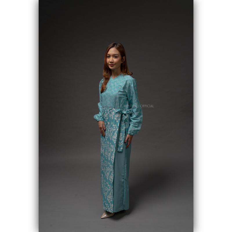 Product Introduction of MEYDEND - Kahiyang Dress Batik Gamis Wanita Dewasa Bahan Katun 37