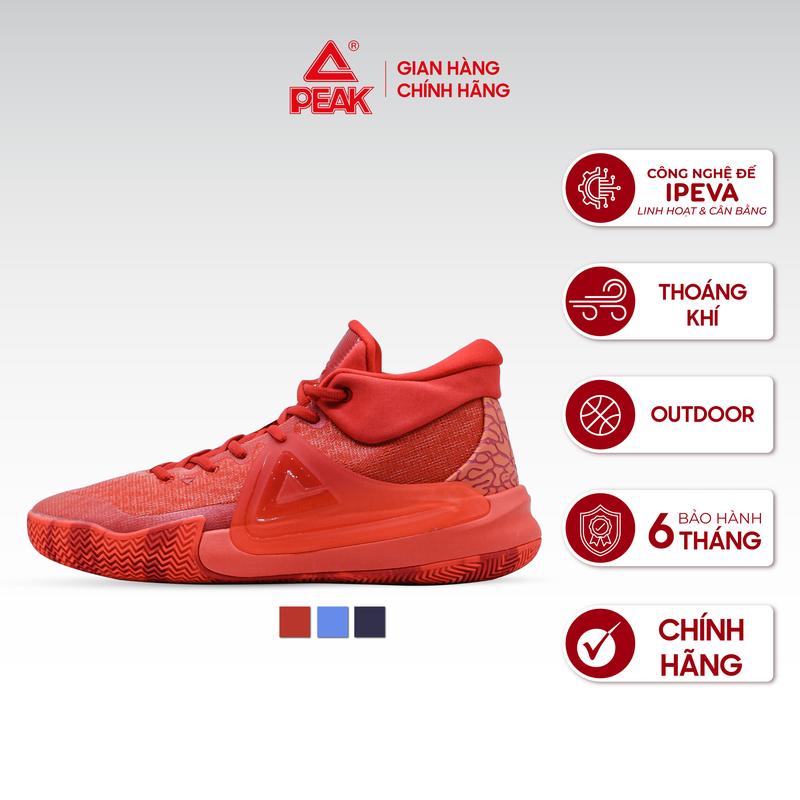Giày Bóng Rổ Nam PEAK Outdoor E234161A Sneaker Sport Giày Thể Thao