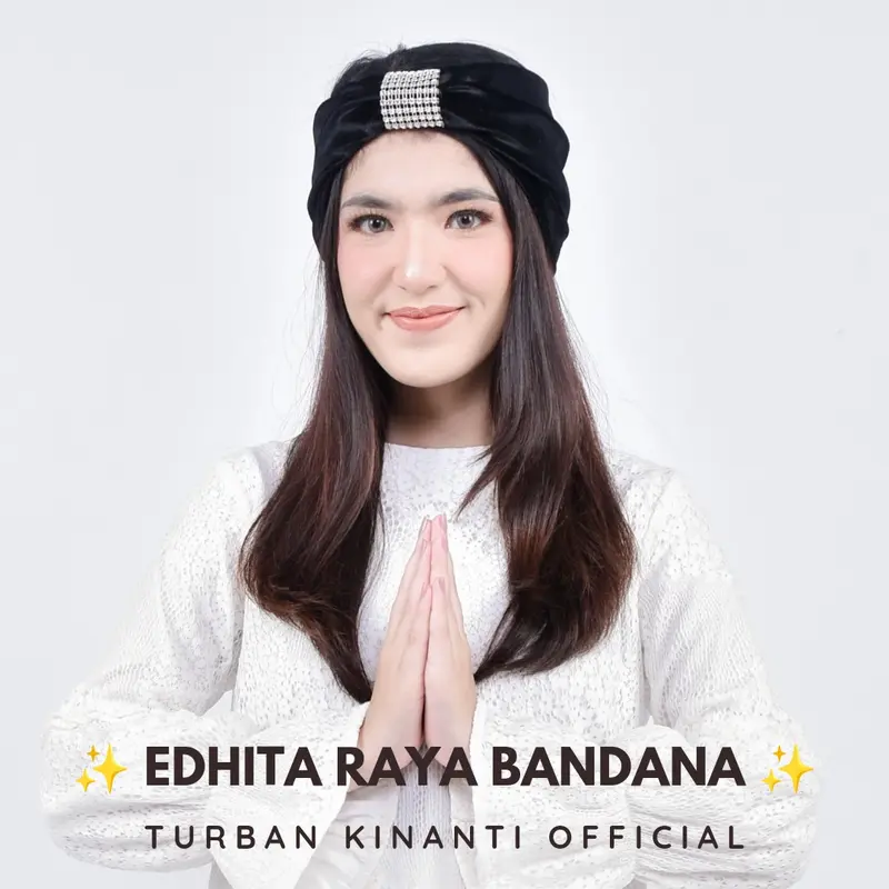 Bandana Series - Edhita Bandana Raya Beludru Premium 1