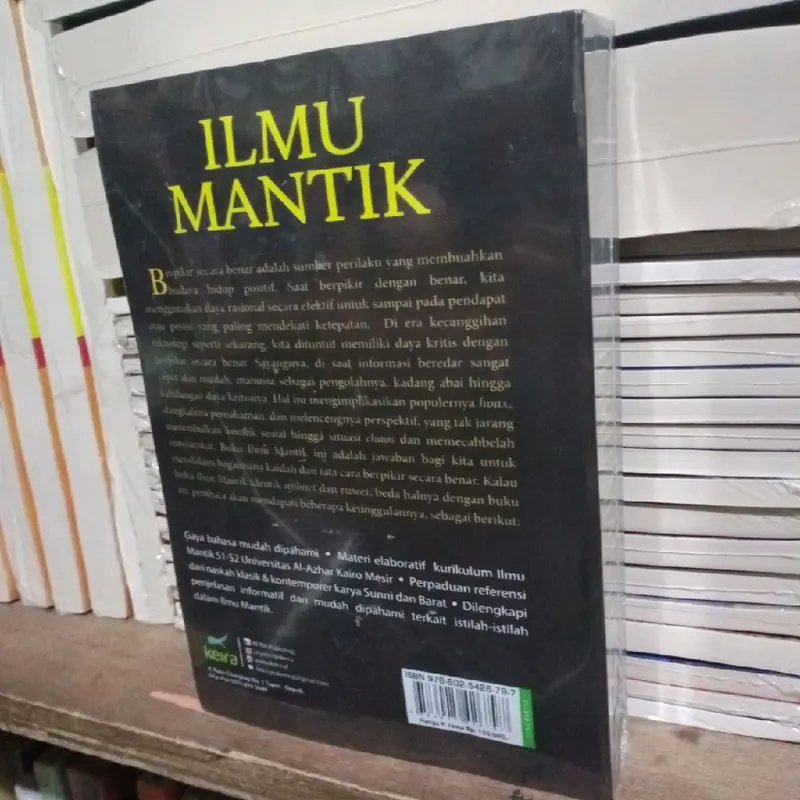 Buku ILMU MANTIK Panduan Mudah & Lengkap Untuk Memahami Kaidah Berpikir by MUHAMMAD NURUDDIN Best Seller Psychology 6