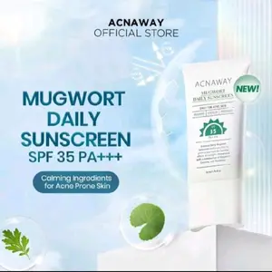 ACNAWAY Mugwort Daily Sunscreen SPF 35 PA+++