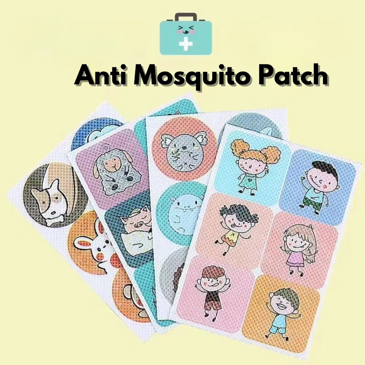 Anti Mosquito Patch 36PCS Essential Oil Sticker Repellent Baby Infant Kids Adult Insect