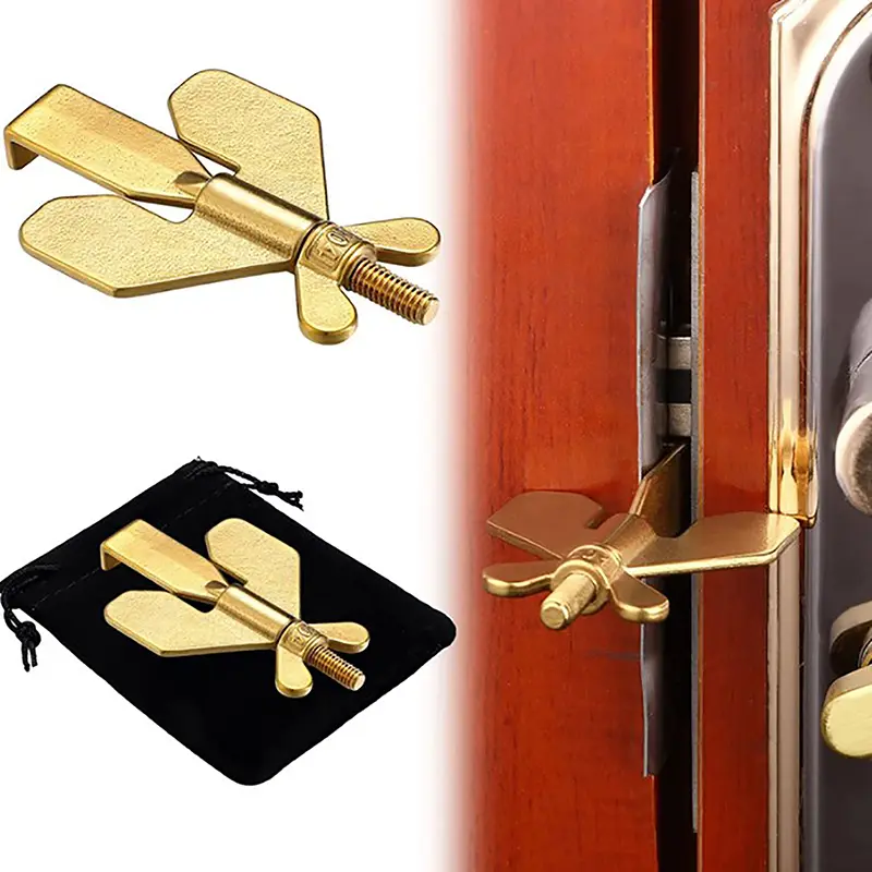 Khóa Cửa An Ninh Du Lịch, Chặn Cửa Di Động Hạng Nặng, Thiết Bị Gây Nhiễu Cửa Khách Sạn, Thiết Bị Chốt Khóa An Ninh Gia Đình Ngoài