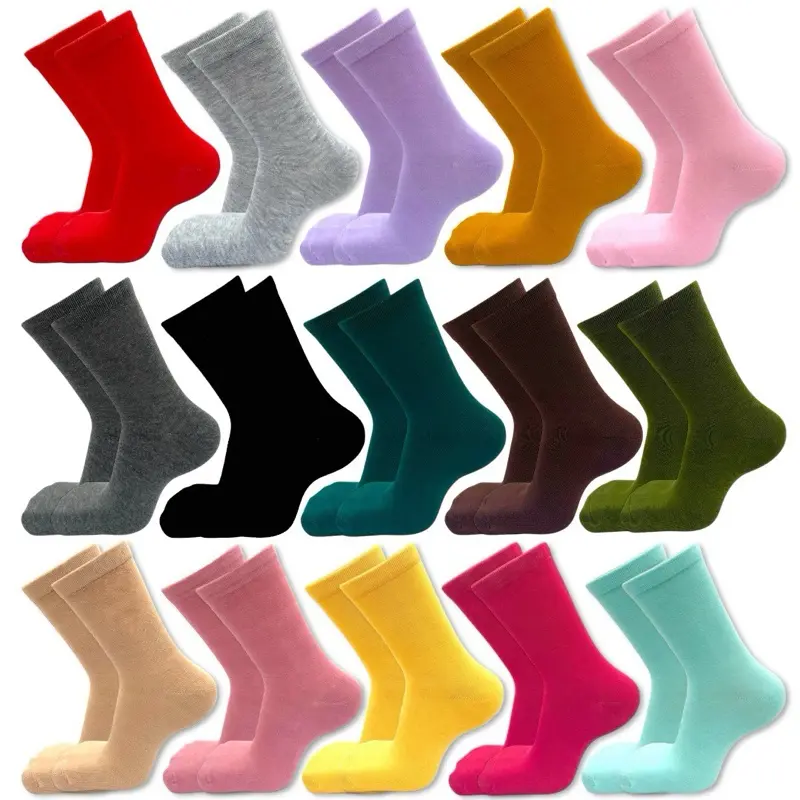 Kaos Kaki Polos Unisex - Spandek Cotton Basic Panjang Untuk Remaja & Dewasa Size 36-43 Nyaman Adem Elastis Cocok Berbagai Jenis Sepatu Katun Wanita Pria